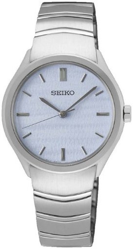 Seiko Dameklokke SUR549P1 Classic Blå/Stål Ø30 mm