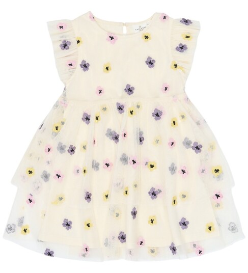 The New Kjole   Tulle   TnstSvelda   Gardenia Emballasje   The New   1½ år 86   Kjole   Beige
