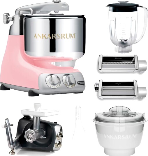 Ankarsrum Assistent Original kjøkkenmaskin med middagspakke cloudy pink