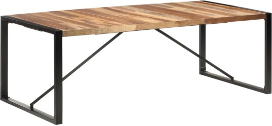 Spisebord 220x100x75 cm heltre 8720286104408