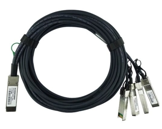 Blueoptics X66120-1-Bl 1 M Qsfp 4 X Sfp+ Sortering 40 Gbit/Sek. 250 G