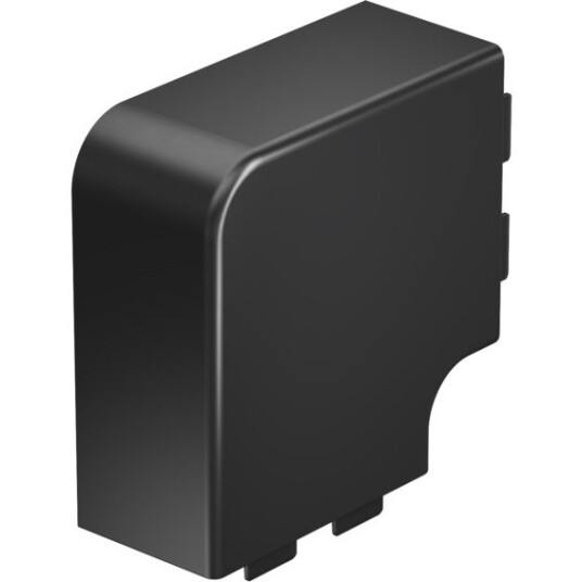 OBO BETTERMANN Flatvinkel For Kanal WDK60110SW Sort