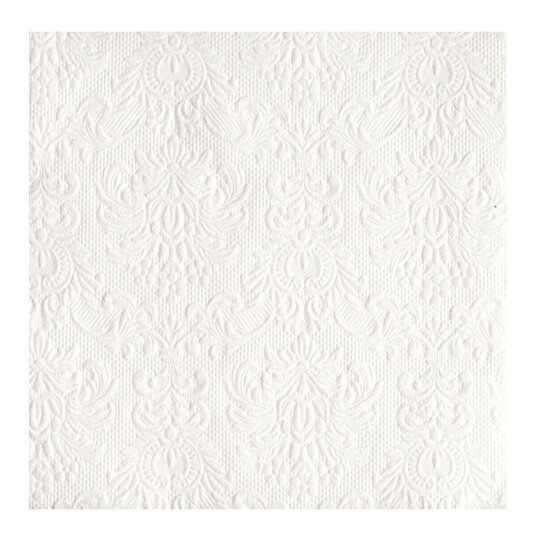 Ambiente Elegance serviett 40x40 cm 15 stk White
