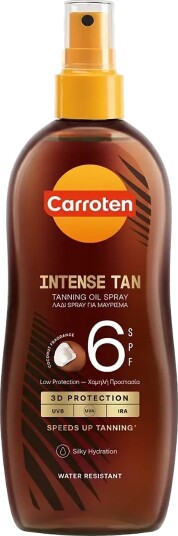 Carroten Intense Tan Oil Spf 6 Nude 200 ML