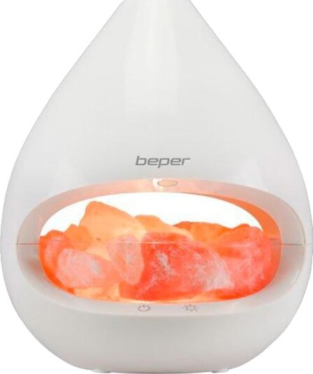 Beper P205DIF050 Oljediffuser med saltstein 100ml Hvit