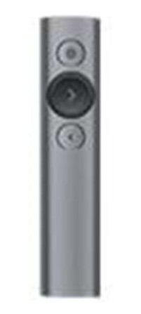 Logitech Spotlight Plus - Presentasjonsfjernstyring - 3 Knapper - Skifergrå