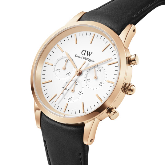 Daniel Wellington DW Watch Iconic Chronograph Sheffield RG 42mm Rose Gold Daniel Wellington DW Watch Iconic Chronograph Sheffield RG 42mm Rose Gold