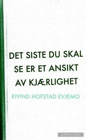 Det Siste Du Skal Se Er Et Ansikt Av Kjærlighet Av Eivind Hofstad Evjemo