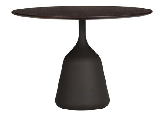 Wendelbo Coin Sidebord Ø58 Lavt Mørk Brun Eik Wendelbo Coin Sidebord Ø58 Lavt Mørk Brun Eik