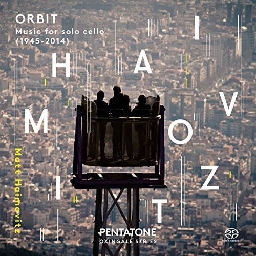 Glass Matt Haimovitz  Orbit  Music For Solo Cello  CD