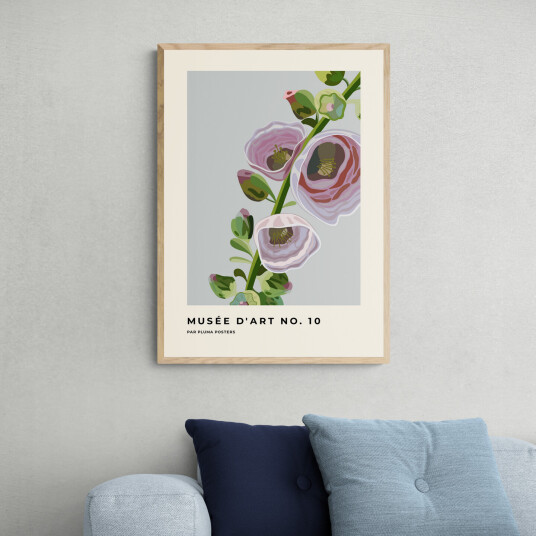 Musée d'art no. 10 av Pluma Posters