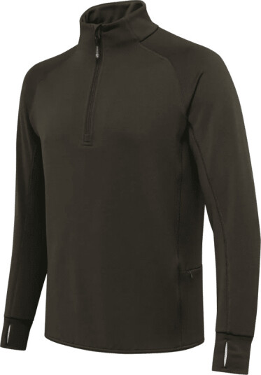 Beretta Men's Stretch Tech Half Zip Fleece XL , Green Moss