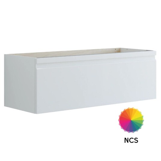 Dansani Inzo Integrert Servantskap 1 Skuff B60 120xh40xd44cm NCS Farge / 120cm Dobbel