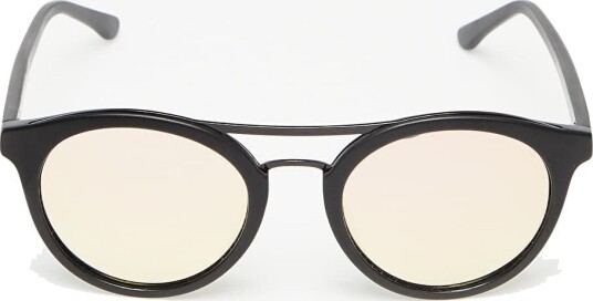 Solbriller Horsefeathers Nomad Sunglasses Matt Black/Mirror Rose Universal