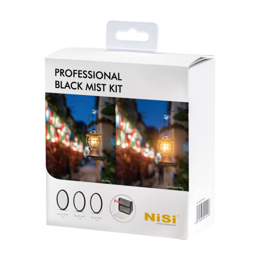 NiSi Filter Professional Black Mist Kit 77mm 1/2, 1/4, 1/8 i etui NiSi Filter Professional Black Mist Kit 77mm 1/2, 1/4, 1/8 i etui