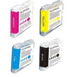 Nordicink Multipack - 4 st kompatibla Blekkpatroner BK/C/M/Y DLC1000VALP