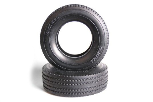Tamiya 56528 Tractor Truck Tires 2pcs - Hard / 30mm