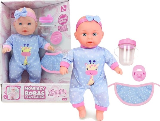 Natalia Babydokke 30 cm med tilbehør fra 2 år