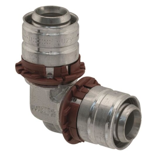Uponor 1878168 Pressvinkel 90° 40 x 40 mm Installasjon
