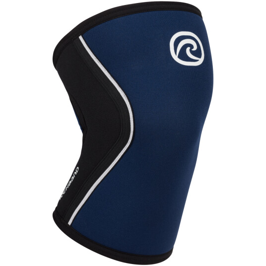 Rehband RX Knee Sleeve 5mm, knestøtte senior L navy/black Rehband RX Knee Sleeve 5mm, knestøtte senior L navy/black