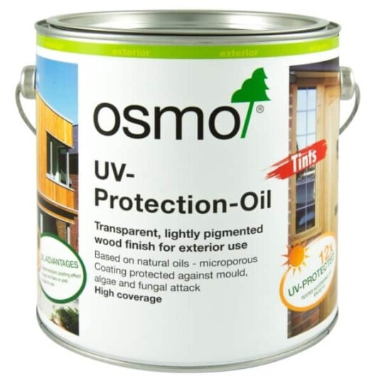 Osmo Uv Protection Beskyttelsesolje Utvendig 2,5 liter 429 Naturell