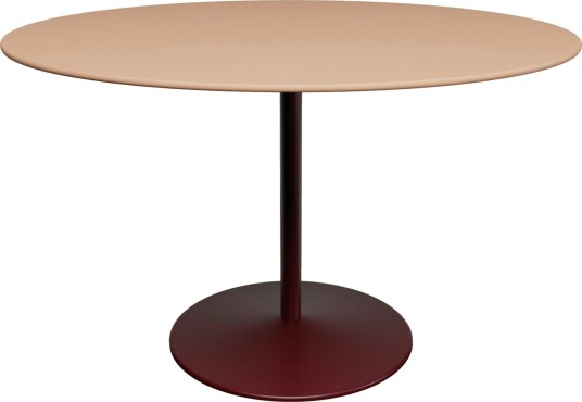 Panton Kafé- & Spisebord Ø120 cm, 4003 Forbo Walnut Linoleum