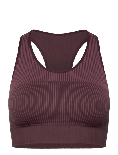 Hummel Hmlyoga Seamless W Crop Top - Burgundy - L