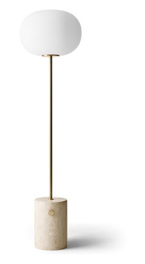 Audo JWDA Gulvlampe Travertin Marmor & Messing Audo JWDA Gulvlampe Travertin Marmor & Messing