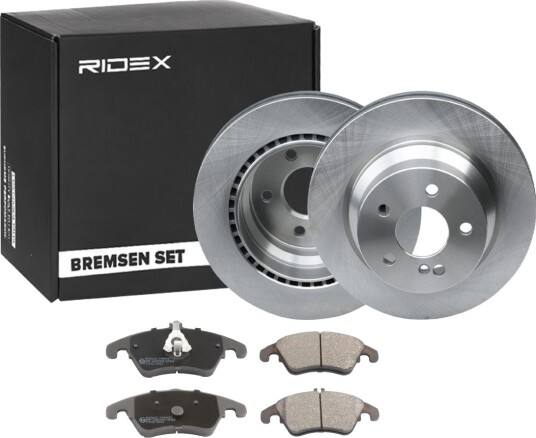 Bremseskiver og klosser RIDEX 3405B1331