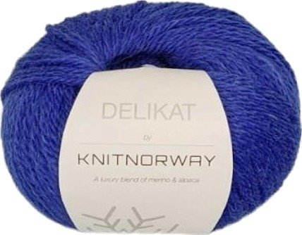 Knit Norway Delikat Garn Royal Blue 510 50 g
