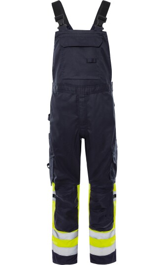 Fristads Selebukser Flam 2168 ATHF Hi Vis Gul / Marineblå C58