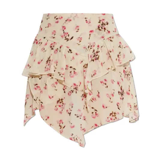 Marant étoile Dame Skjørt Beige M, Marant étoile Dame Skjørt Beige M,