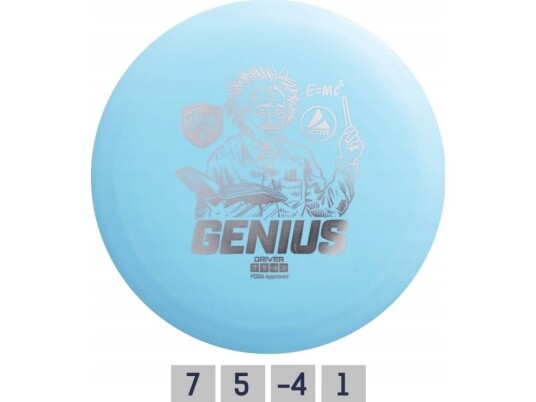 Discmania Discgolf Discmania Fairway Driver Genius Active Light Blue 7/5/-4/1