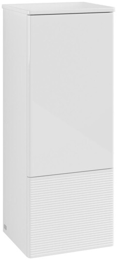 Villeroy & Boch Villeroy & Boch Antao Sideskap 41,4x35,6x103,9 cm u/lys Hvit Høyglans Villeroy & Boch Villeroy & Boch Antao Sideskap 41,4x35,6x103,9 cm u/lys Hvit Høyglans