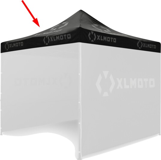 Xlmoto teltutstyr Teltduk XLMOTO Easy Up Depottelt Svart KUN TAK Xlmoto teltutstyr Teltduk XLMOTO Easy Up Depottelt Svart KUN TAK