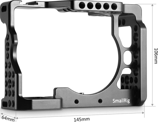 SmallRig 2087 Cage for Sony A7RIII/A7III Kamerabur med mange festepunkter