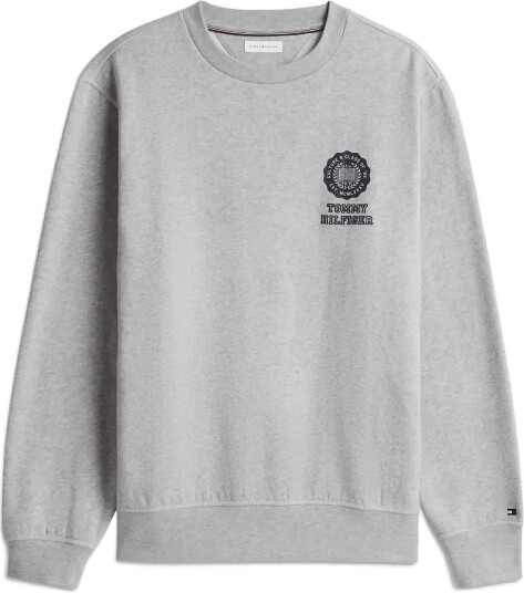 Tommy Hilfiger Varsity Roundel Reg Fleece Crew Grey XL