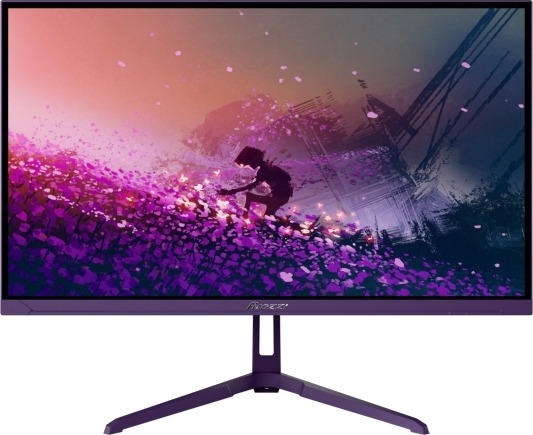 Arozzi Nova 24" FHD Gaming Skjerm IPS 200Hz Lilla