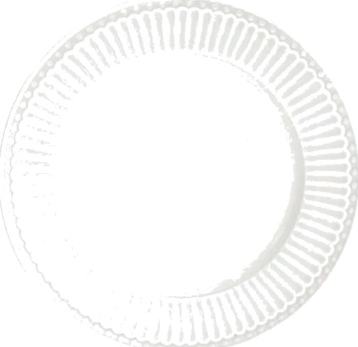 GreenGate - Alice tallerken 17,5 cm liten white