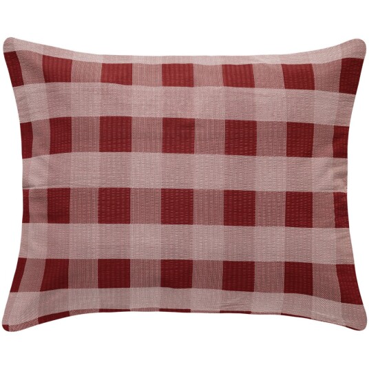 ERWIN M. Putetrekk Loan krepp; 70x90 cm (LxB); Rød; 2 Stykk / Forpakning
