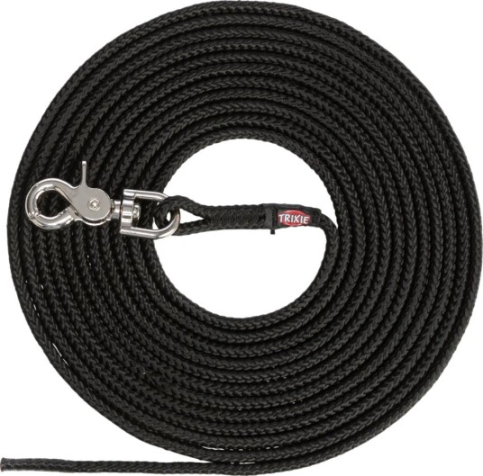 Trixie Sporline Svømmeline Quick Release 5m Ø6mm Sort
