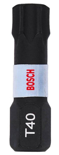 Bosch Impact Control Screwdriver Bits T40 25 mm 2 pcs.