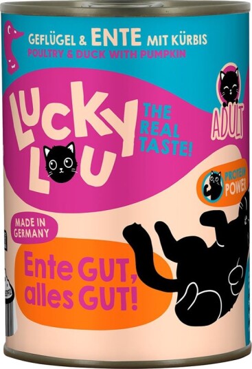 Lucky Lou Våtfôr Voksen Fjørfe Og And 24 X 400 G