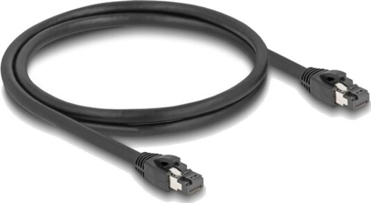 Delock Rj45 Cat.8.1 S/Ftp Svart 1 M