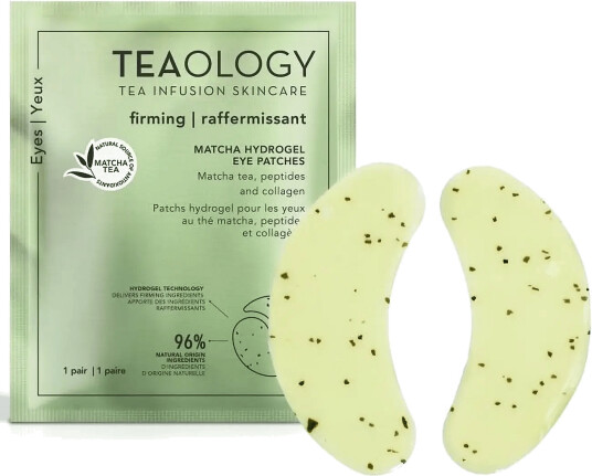 Teaology Skincare Matcha Hydrogel Eye Patches Green 5 ML