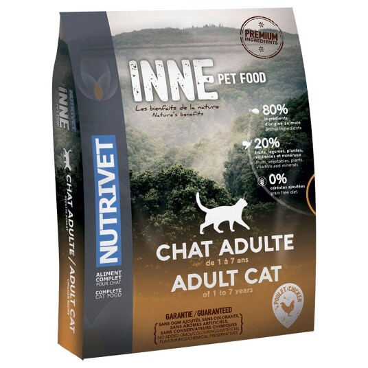 Nutrivet Inne Cat Adult Kylling 1.5 kg
