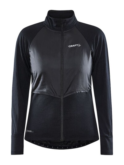 Craft Adv Bike SubZ Wool LS Jersey W Svart Craft Adv Bike SubZ Wool LS Jersey W Svart