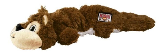 Kong Scrunch Knots Ekorn Kosebamse S/M