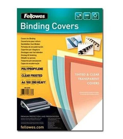 Fellowes - 100-pack - clear frosted - A4 - lamination pouches