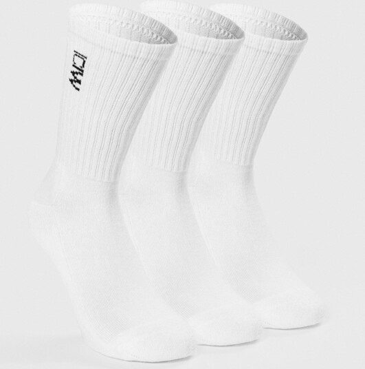 ICIW Training Socks 3-pack - Hvit 39-41 ICIW Training Socks 3-pack - Hvit 39-41